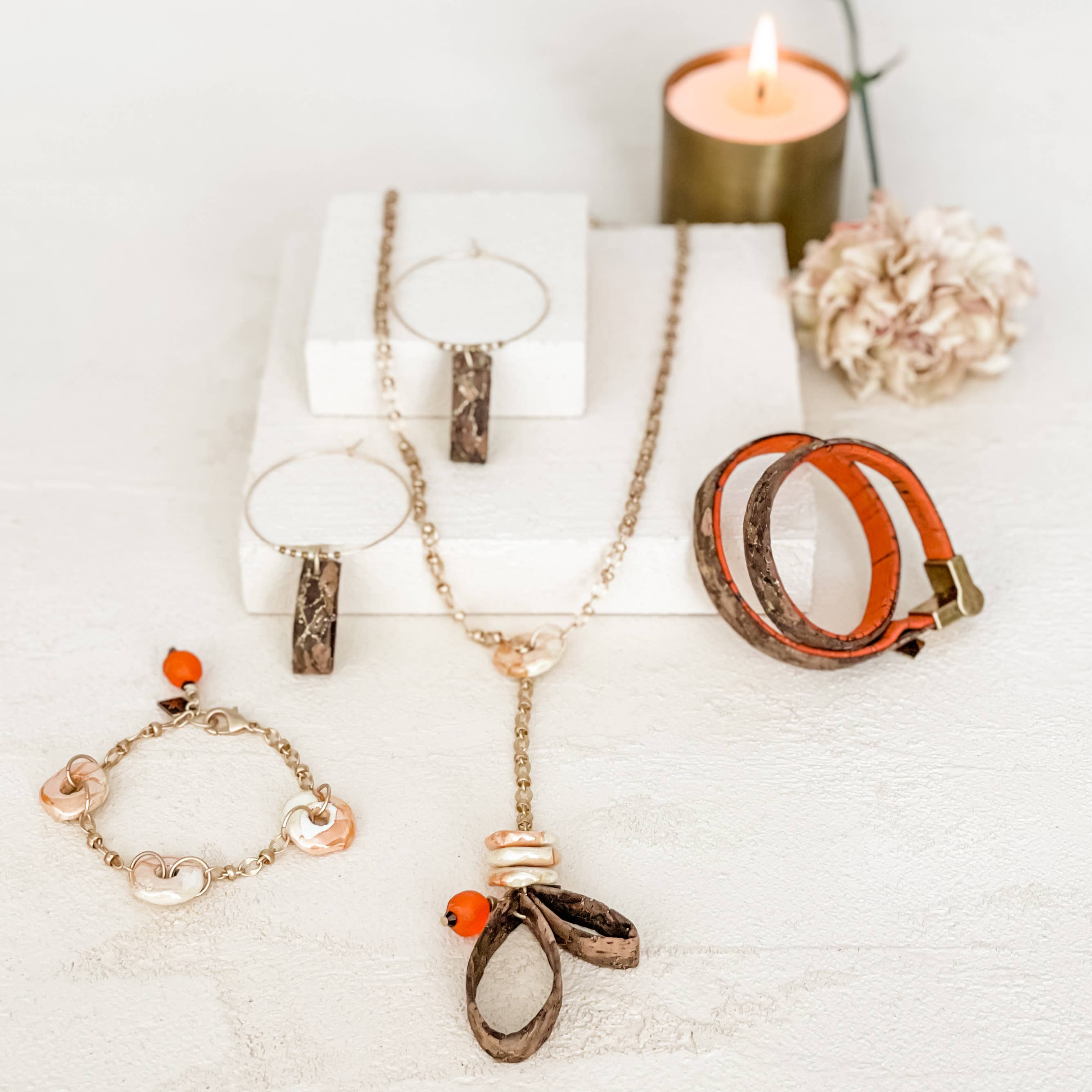 Diana Kauffman Designs - Wholesale Charm/Dangle Bracelet - Fire Element Bracelet2