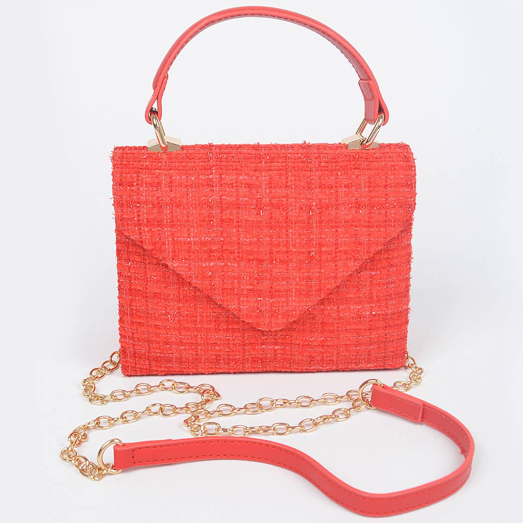 3AM BY H&D ACCESSORIES - Wholesale Top Handle Bag - Women's - Tweed Top Handle Bag6