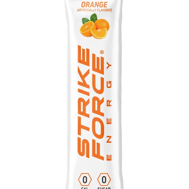 Strike Force Beverage - Wholesale Beverage Mix - 10 Count - Orange2