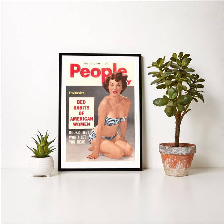 Found Image Press - Vente Affiche d'art - Impression d'art MM-10 Couverture de magazine pour hommes1