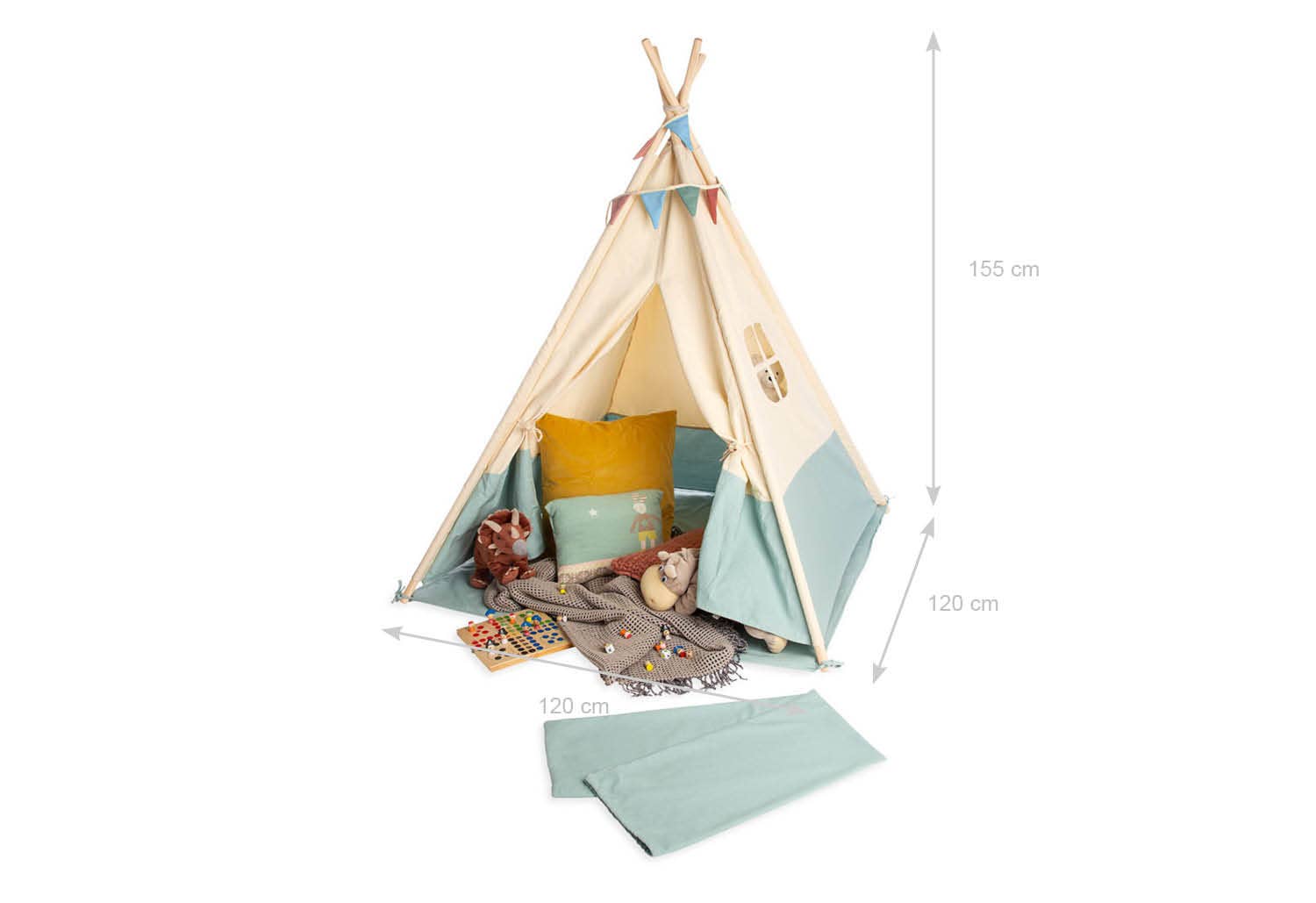 Pinolino Kinderträume GmbH - Wholesale Tent - Kids - 'Tipi Yuma' tent1