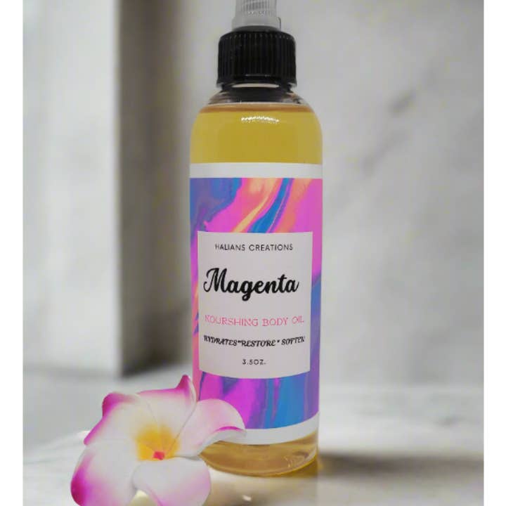 ✨ Nourishing Glow Body Oil ✨ for wholesale by Halian's Creations