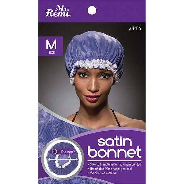 Ms. Remi Satin Bonnet M Asst Color for wholesale by Annie International, Inc.