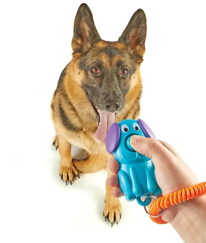 Hunger for Words and Brightkins - Wholesale Pet Toy - Dog - Brightkins™ Smarty Pooch Training Clicker- PUPPY2