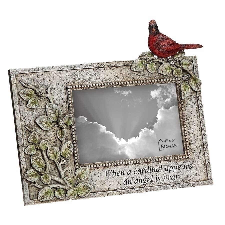 Roman - Wholesale Decorative Tabletop Object - Cardinal Memorial Frame (4x6)0