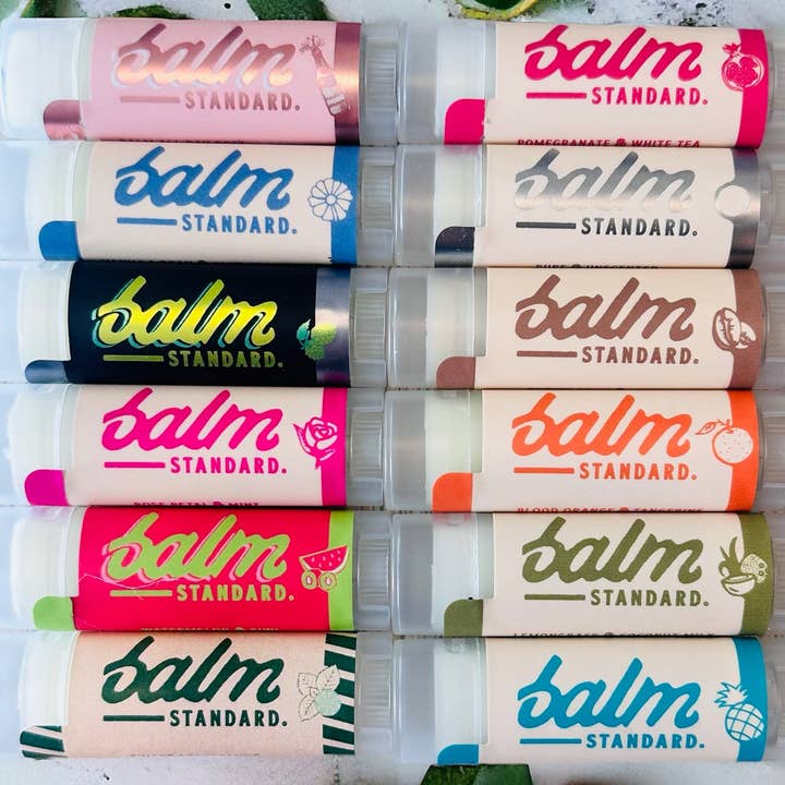 Balm Standard - Wholesale Lip Balm Set - Sample Set of All 12 Flavors - New Customers Only- Limit 1