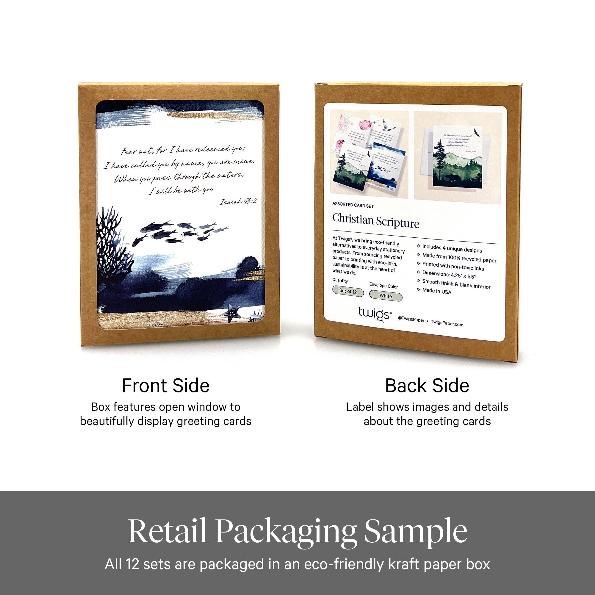 Twigs Paper - Wholesale Sympathy Card - Christian Sympathy Greeting Cards | Assorted Cards2