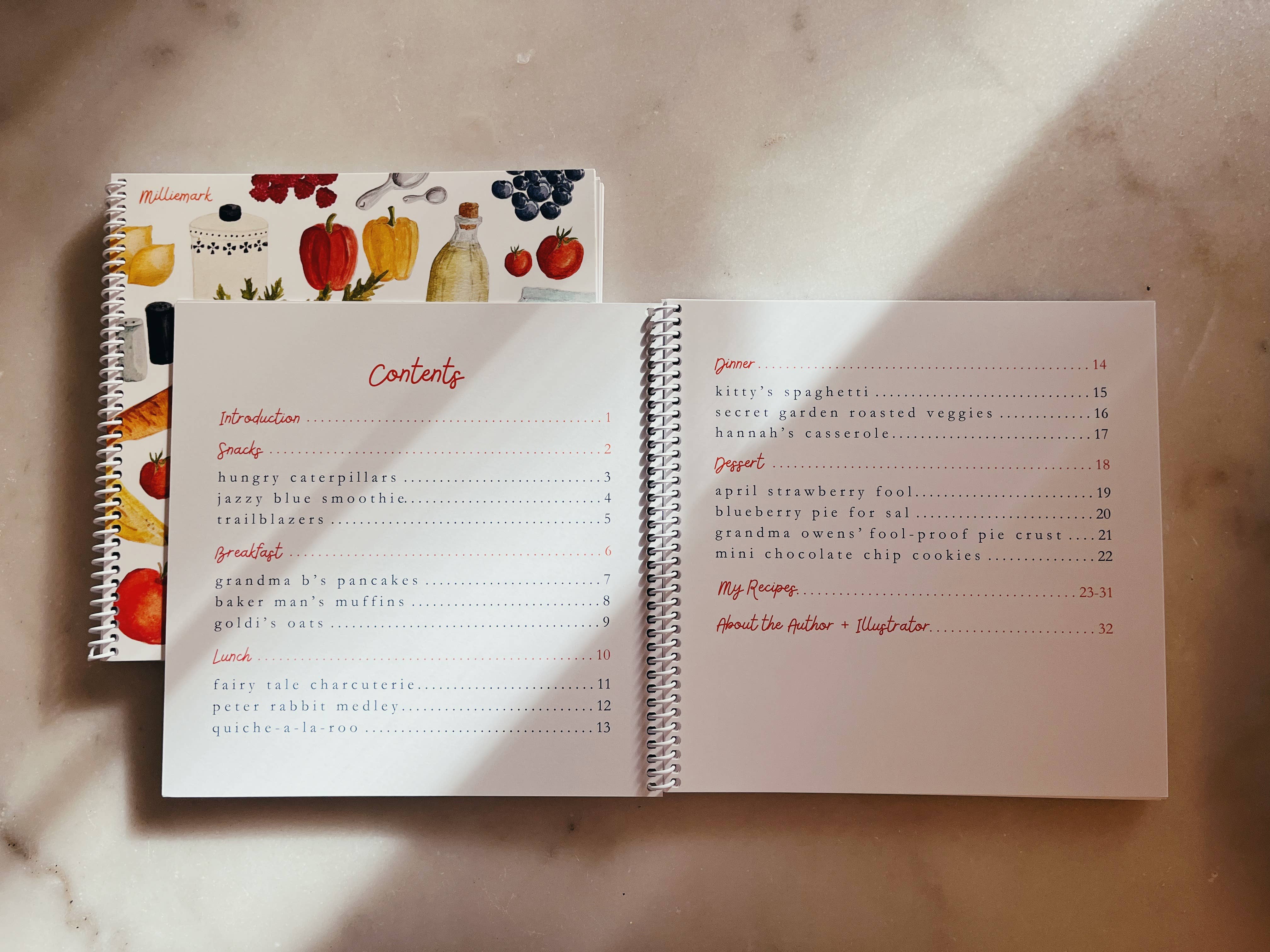 Milliemark - Wholesale Cookbooks & Food - Visual Recipe Book for Children `3