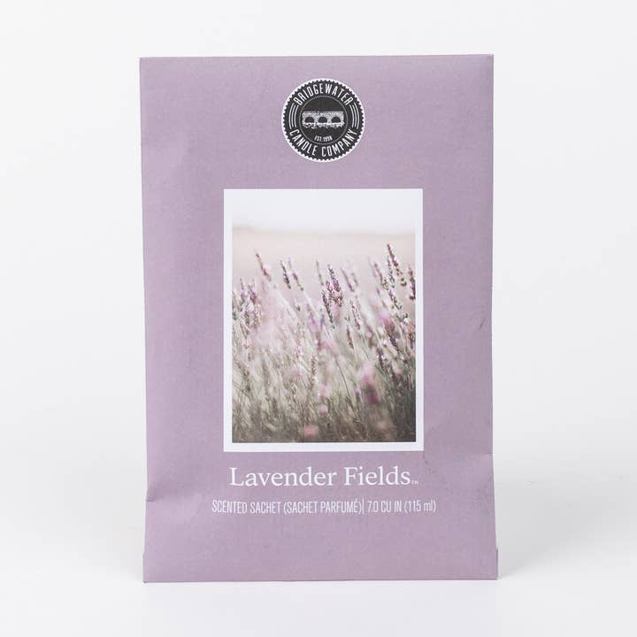 Lavender Fields Sachet 9 Pack for wholesale by Bridgewater Candle Company