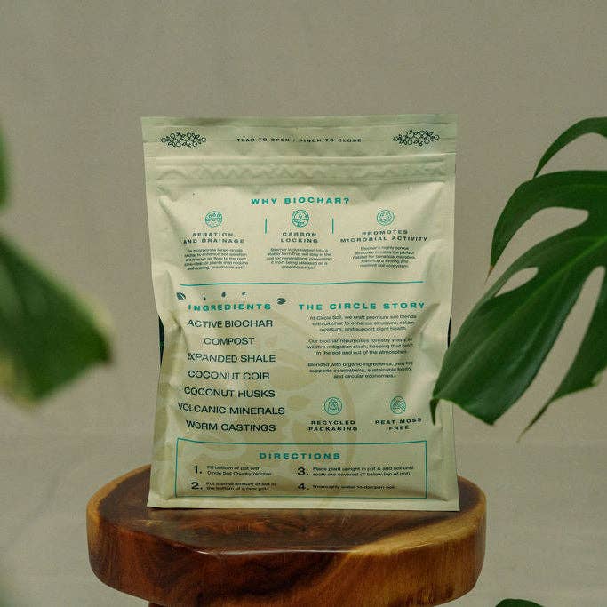 Circle Soil - Wholesale Planting/Potting Soil - Breathable Potting Mix [1 Gal.]1