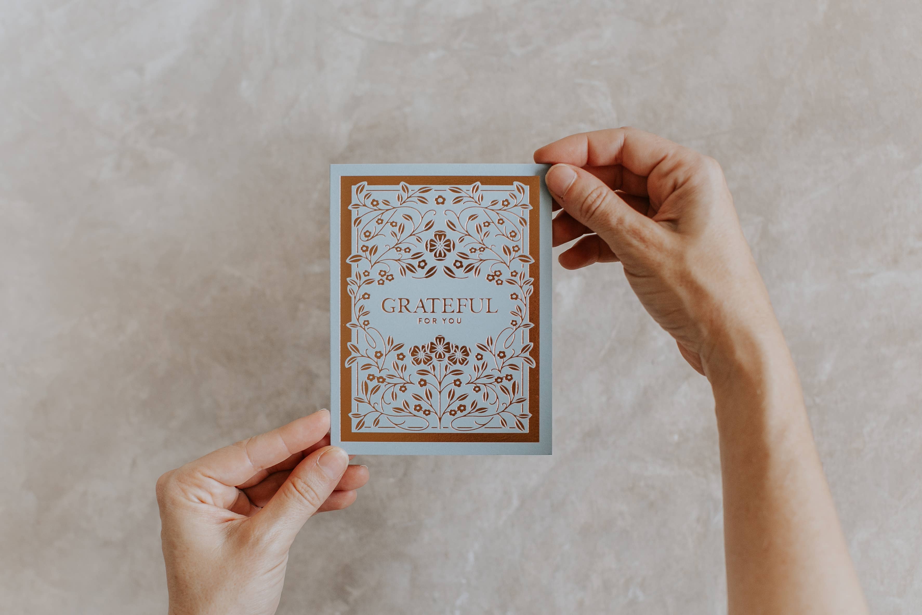 Korie Herold - Wholesale Thank You Card - Grateful For You - Single Card9