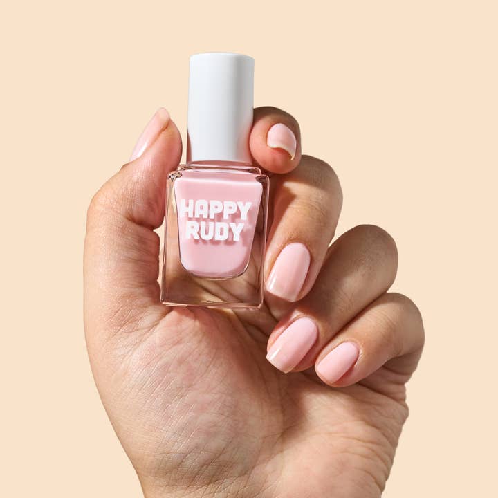 Happy Rudy Vegan Nail Polish - Wholesale Nagellak - Geen Oproepen Alleen Kwarts | Vegan Nagellak | Babyroze | Jelly1