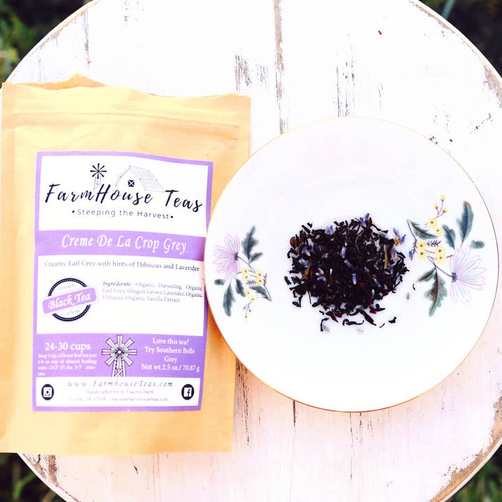 Farmhouse Teas - Wholesale Loose Tea - Creme De La Crop Grey Loose Leaf Tea7