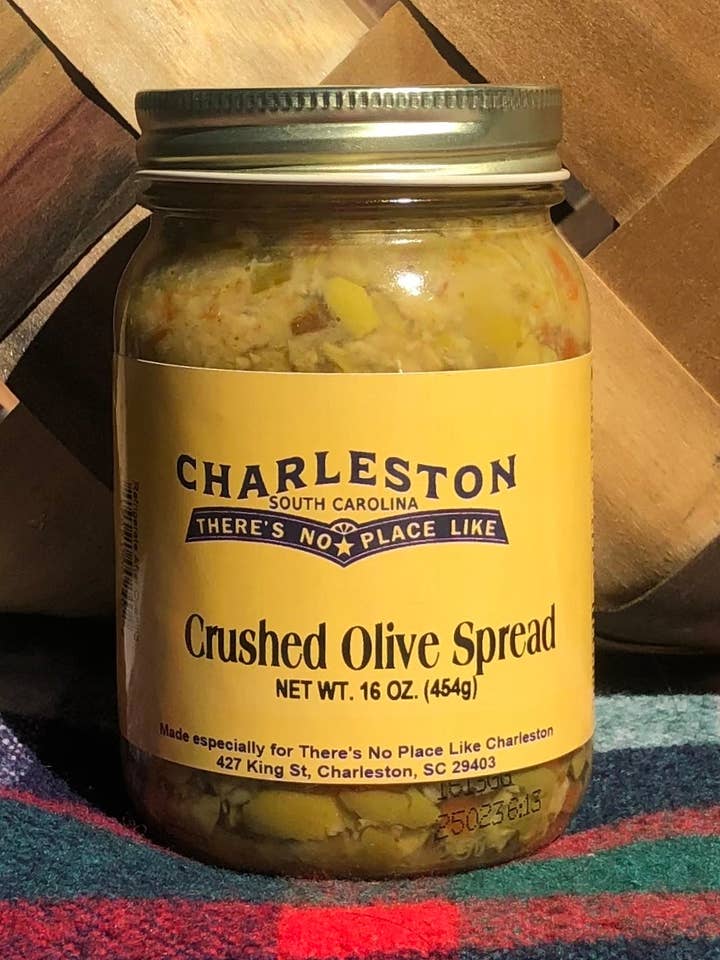 Crushed Olive Spread for wholesale by There's No Place Like Charleston