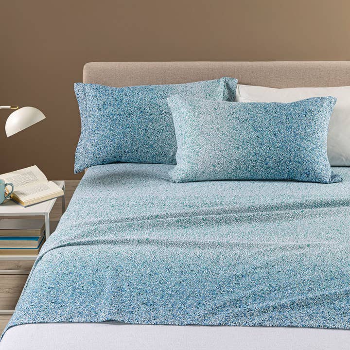 Bristol Flannel Sheet Set in Flannel Caleffi Geometric for wholesale by caleffi spa