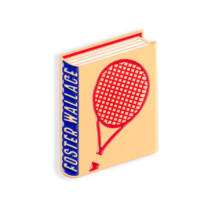 Judy Kaufmann - Wholesale Lapel Pin/Button - David Foster Wallace Book Pin2
