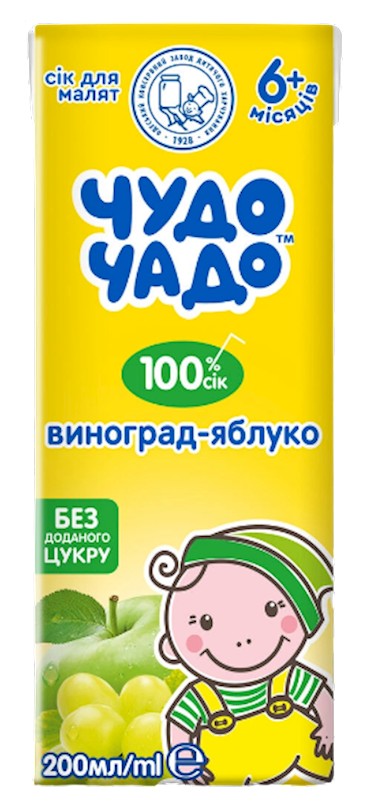 Hudson Meat Company - Wholesale Fruit Juice - JUICE GRAPE&APPLE 18/0.2L CHUDO CHADO     -     CHUDO CHADO0