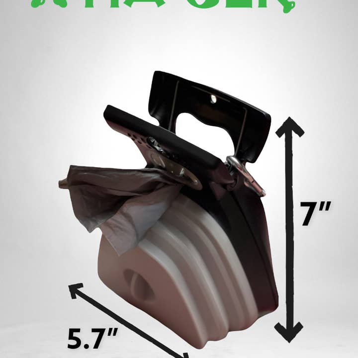 Wha-Ger - Wholesale Pet Poop Bag Dispenser - touchless poop scooper with leash clip and waste bags6