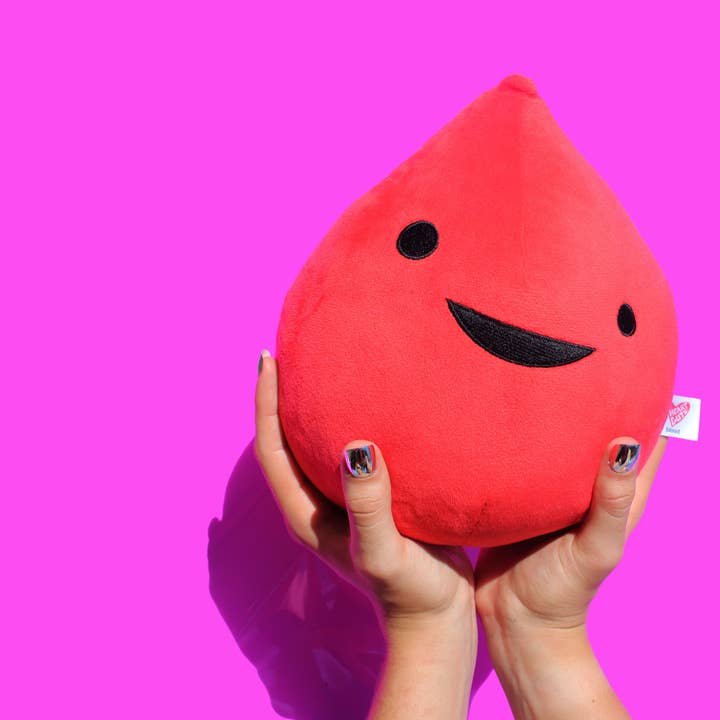 I Heart Guts | Organ Plushies Wholesale - Wholesale Stuffed/Plush Toy - Kids & Baby - Blood Drop Plush - All You Bleed is Blood