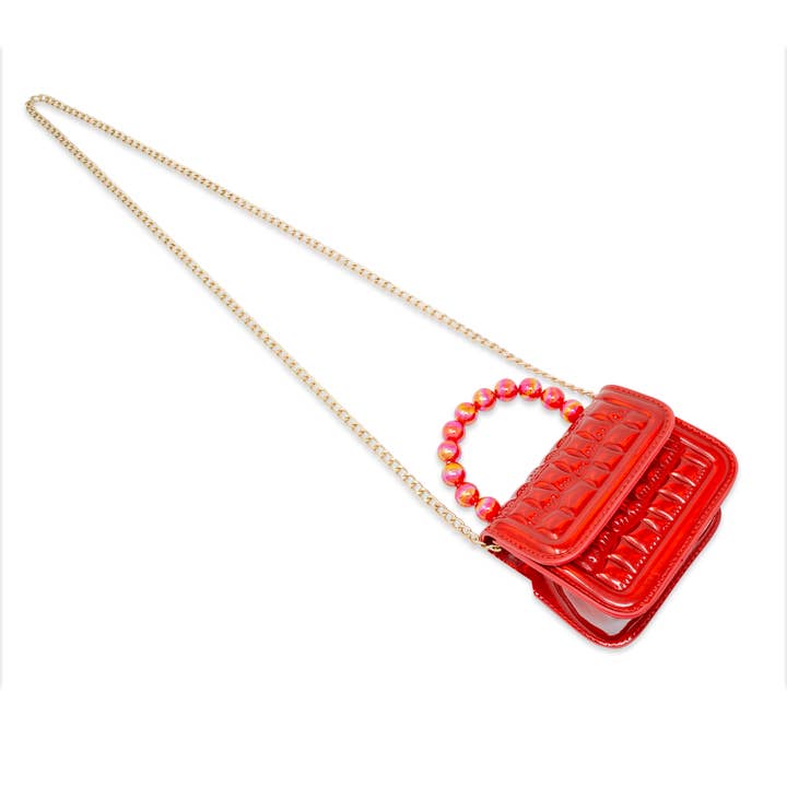 Tiny Treats and ZOMI GEMS – Großhandel Geldbörsen-/Taschenzubehör – Kinder – Mini Glam Geldbörse mit gestepptem Perlengriff9