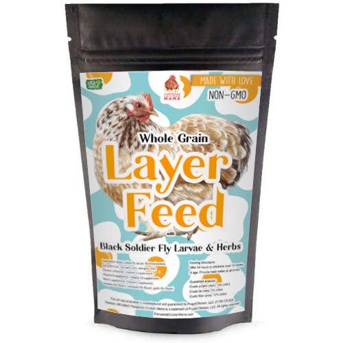 Dahlia Pets - Wholesale Pet food – Not cat/dog - 16% Premium Layer Feed With Black Soldier Fly Larvae, Fishmeal, & Herbs {Soy Free + High Protein}2