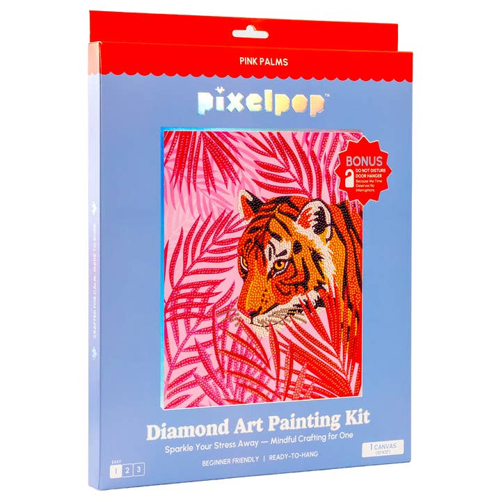 PixelPop™ Diamantkonst — Reset Edition - Rosa Palms för wholesale av House of Party