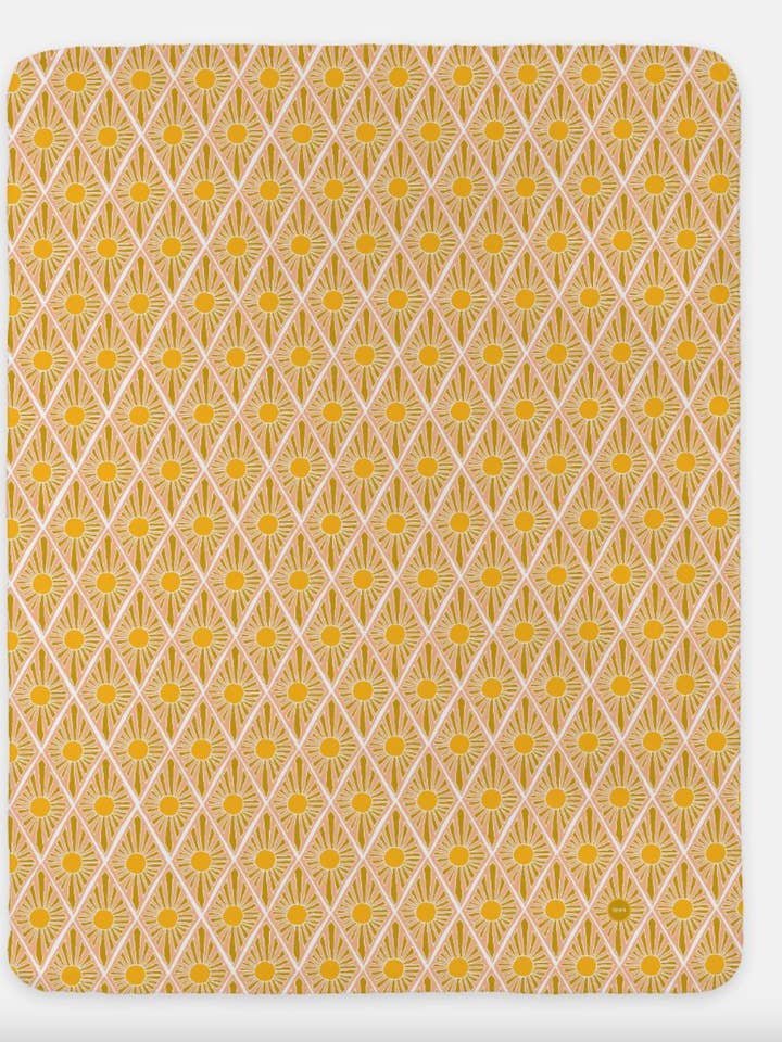 Diamond Sun plush throw blanket for wholesale by noon designs
