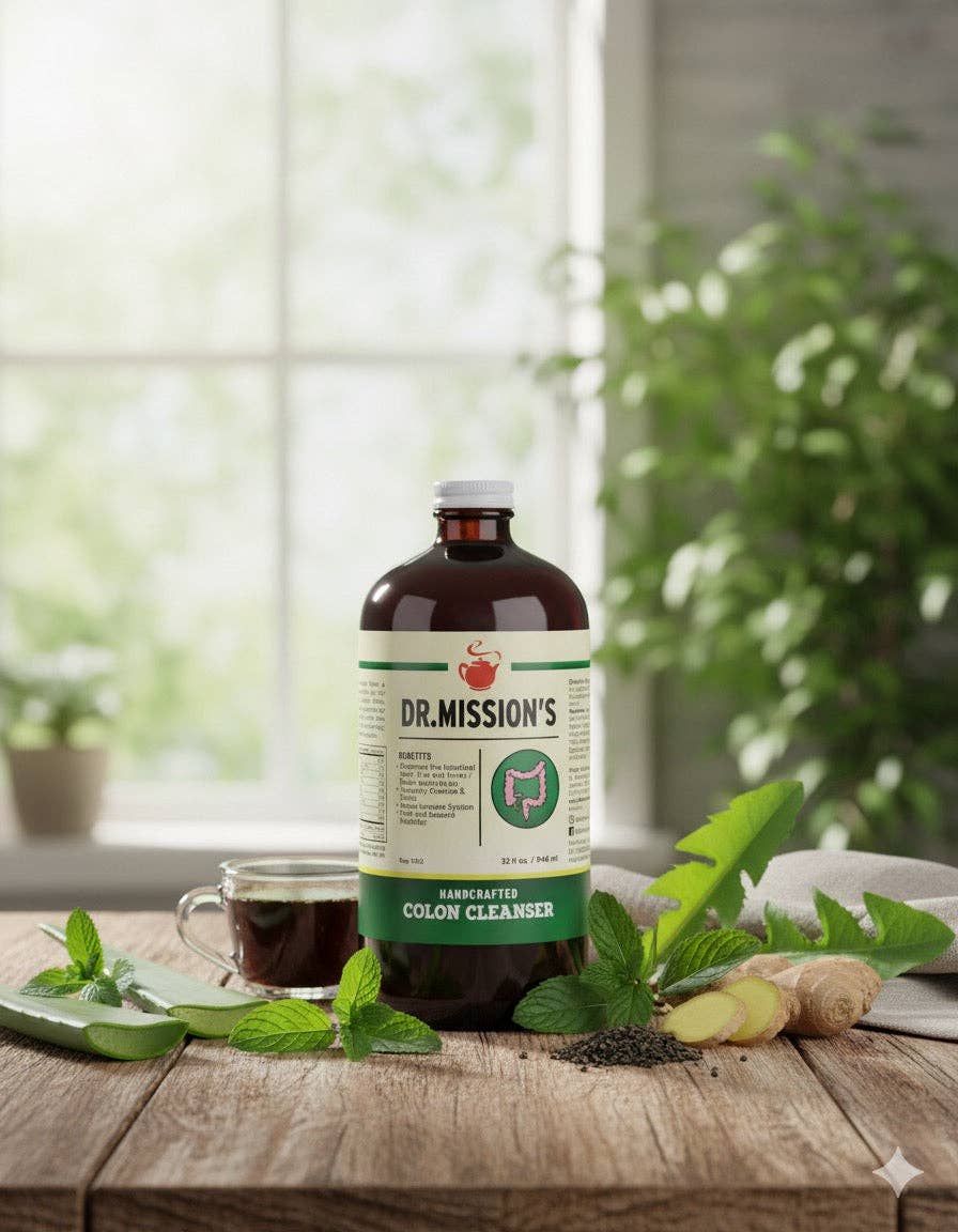 Life Gardening Tools - Venta al por mayor Suplementos/vitaminas para beber - Limpiador de Colon Dr. Mission 32oz1