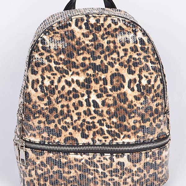 Leopard Sequin Backpack and other Purchase Wholesale leopard backpack. Free Returns & Net 60 Terms on Faire trending on Faire.