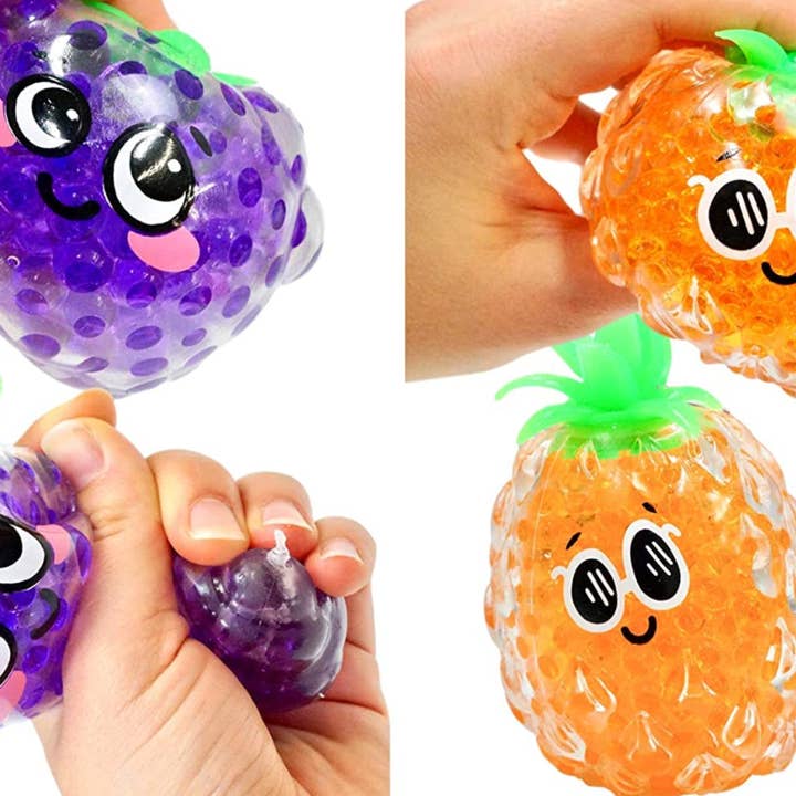 Fidget Toys Plus – wholesale Squishy toy – Kids & Baby – Fruitsies Water Beads Fruit Stress Ball Squishy Toy