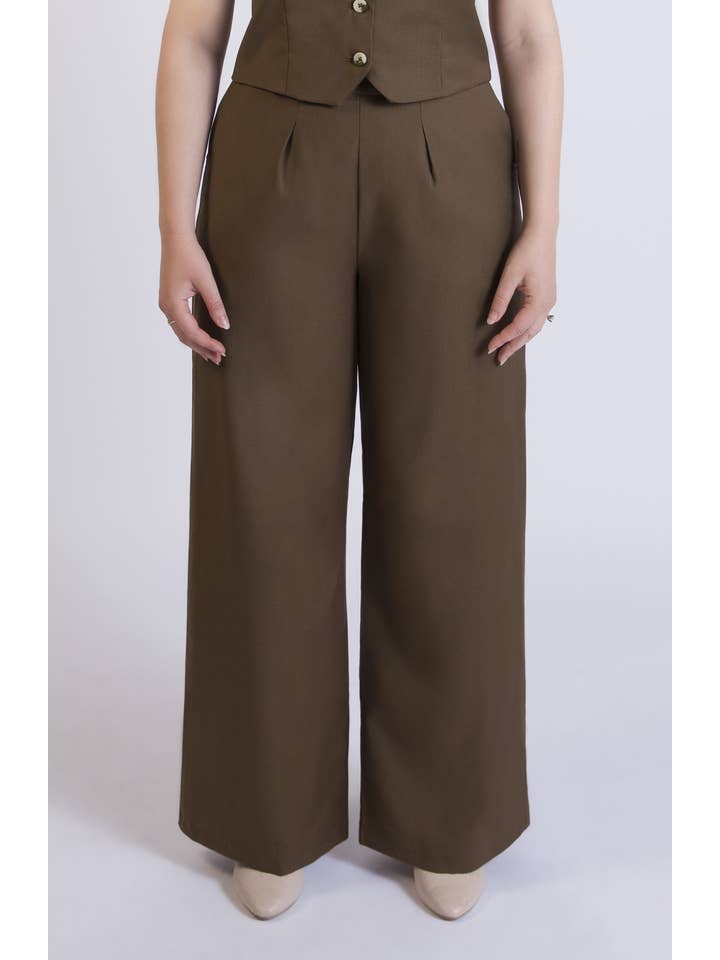 Aam The Label - Wholesale Pants - Women's - The Wool Wide Leg Pant5