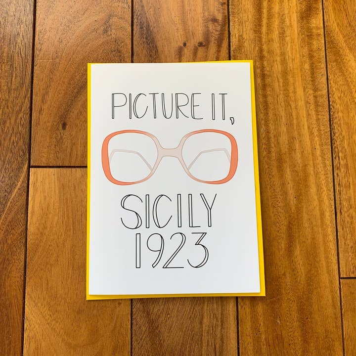 Carte Sophia des Golden Girls par StoneDonut Design pour la vente par Stone Donut Design, LLC