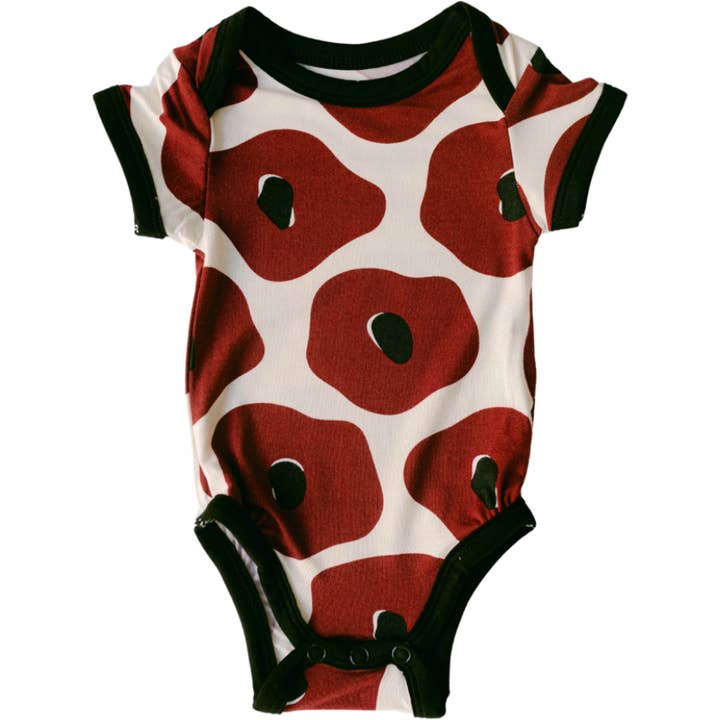 The Harper in Bold Poppies for wholesale by Coconut Pops