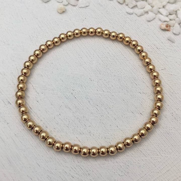 Klassisk 3 Mm guld fylld pärla armband för wholesale av Isabelle Grace Jewelry