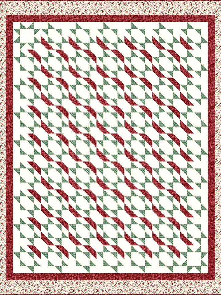 Winter Stroll Quilt Pattern for wholesale by PhoebeMoon Designs