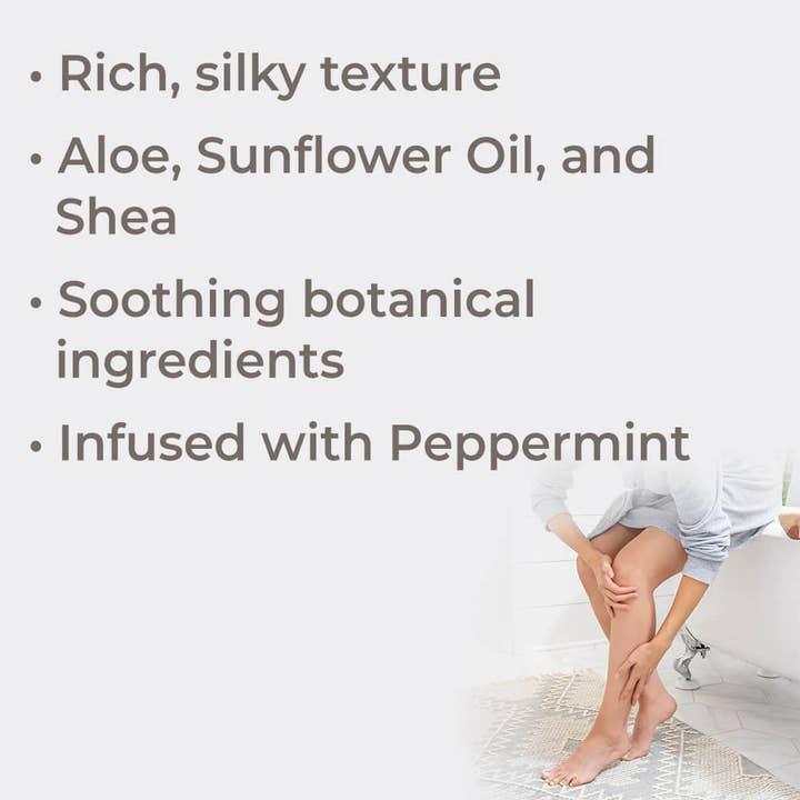 Plant Therapy - Wholesale Body Cream/Lotion - Peppermint Body Lotion with Aloe and Shea 8oz