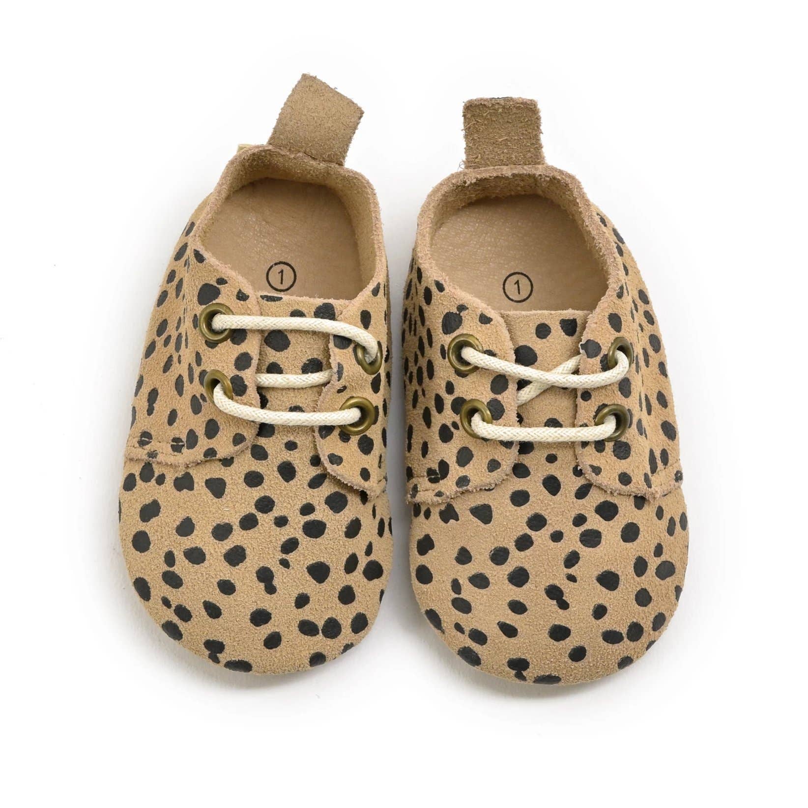 Piper Finn - Wholesale Dress Shoes - Kids - Cheetah - Premium Leather Oxfords - Soft Sole2