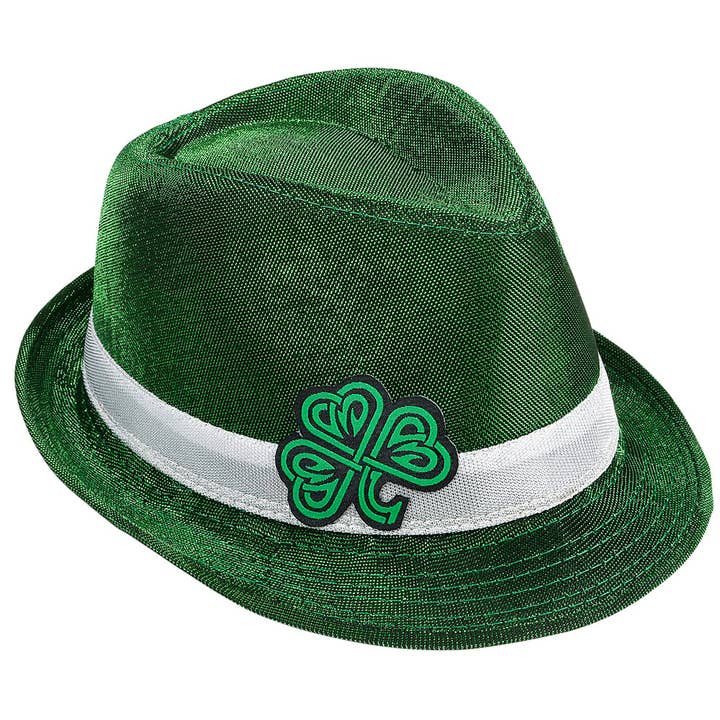 CELTIC SHAMROCK FEDORA LLB kids toys for wholesale by La Luna Bella - Toys