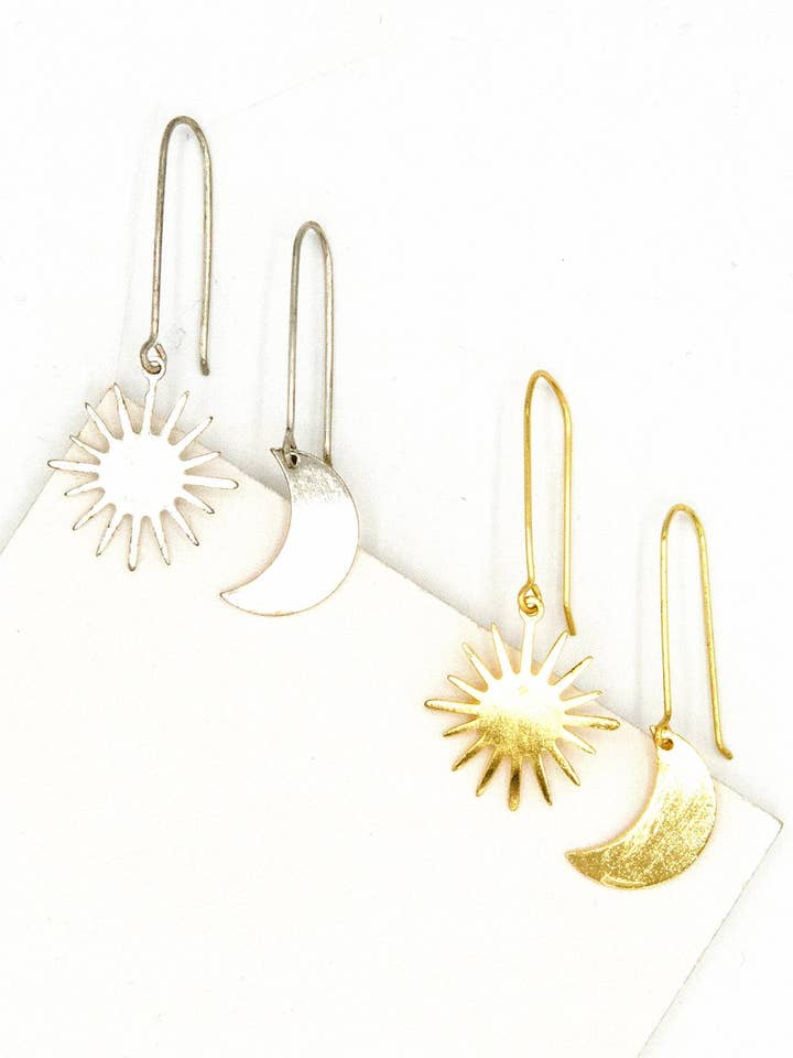 Cosmic Drop Earrings for wholesale by Fair Anita