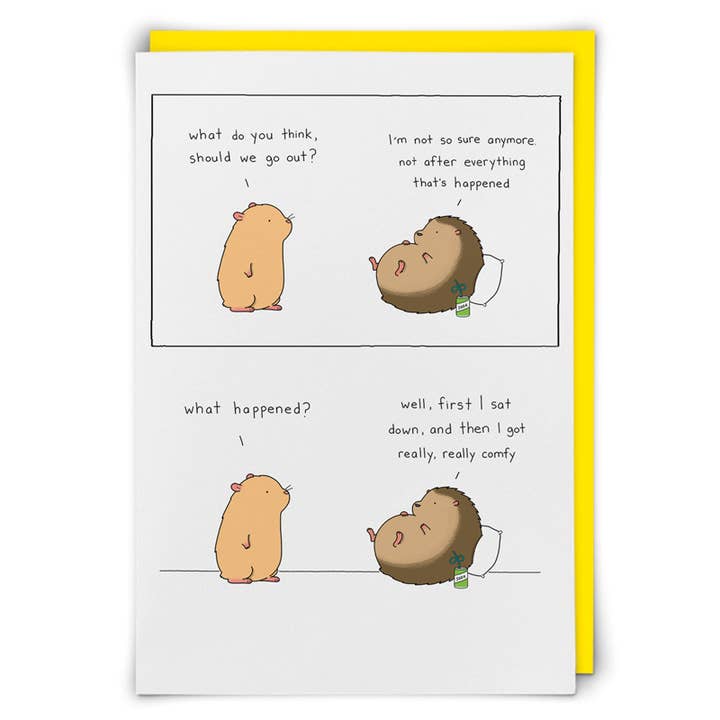 Was ist passiert Grußkarte für den Großhandel von Redback Cards UK