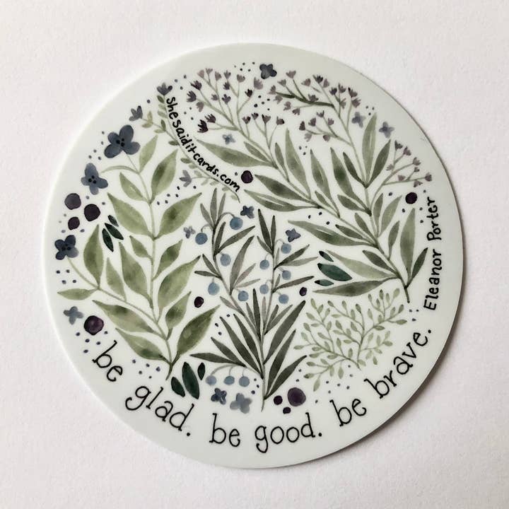 She Said It. - Wholesale Sticker - Eleanor Porter Sticker0