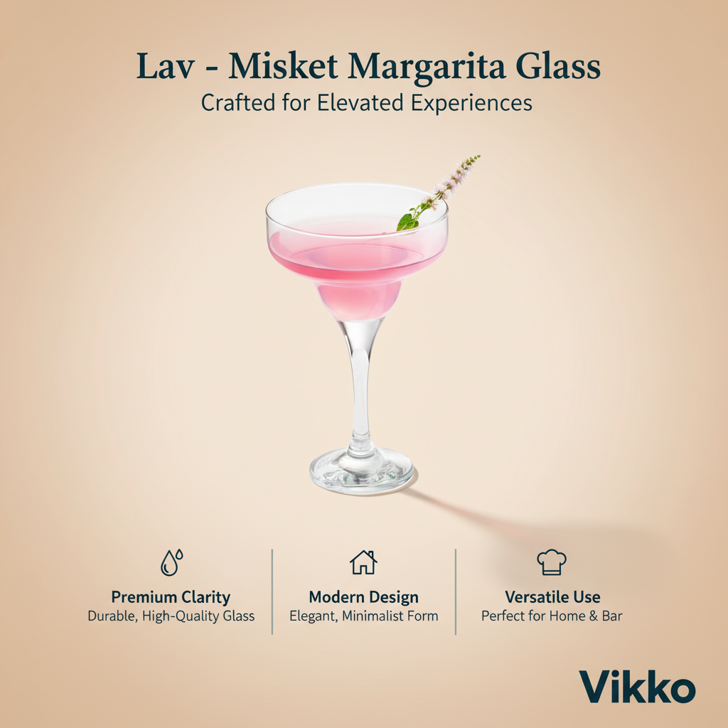 Kadra Kitchenware - Vendita all'ingrosso Bicchieri da cocktail/superalcolici - Bicchiere Margarita Lav - Misket da 10 once3