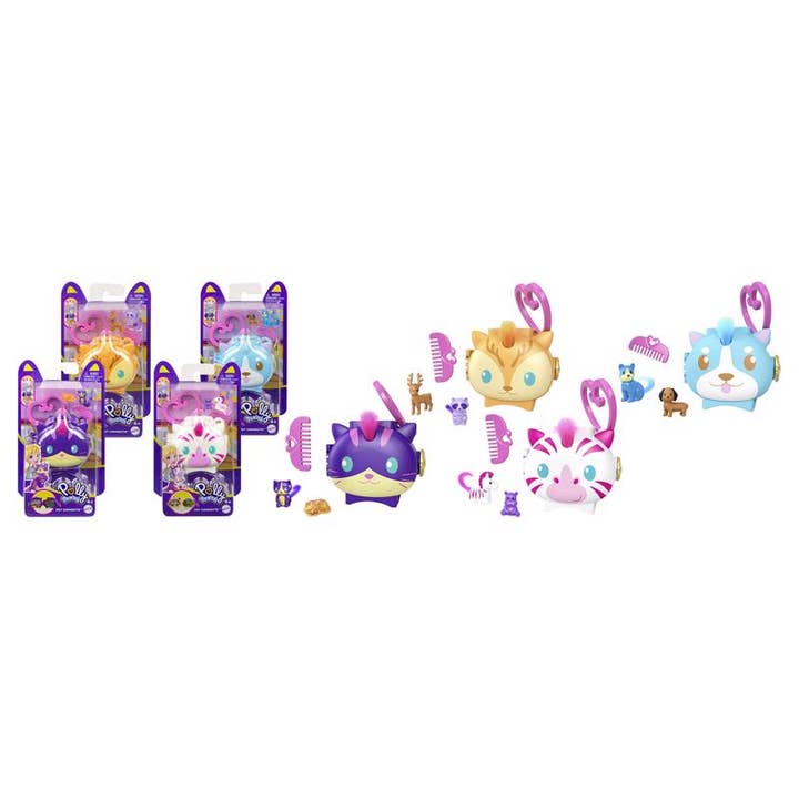 Everyday Supply Co - Wholesale Toy Set - Kids - Polly Pocket Mini World of Pets Playset by Mattel