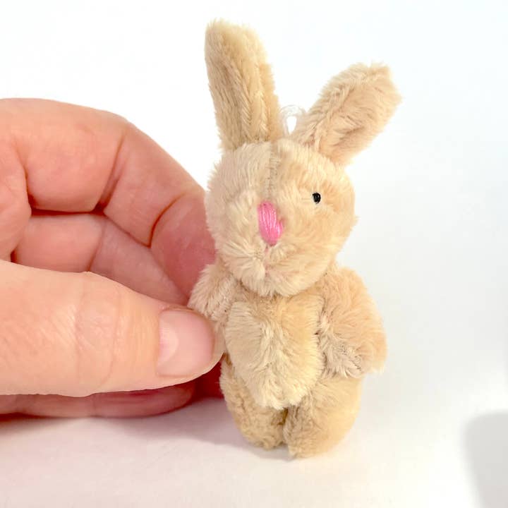The Gifted Rat - Wholesale Stuffed/Plush Toy - Kids & Baby - Miniature Plush Bunny Rabbit Beige1