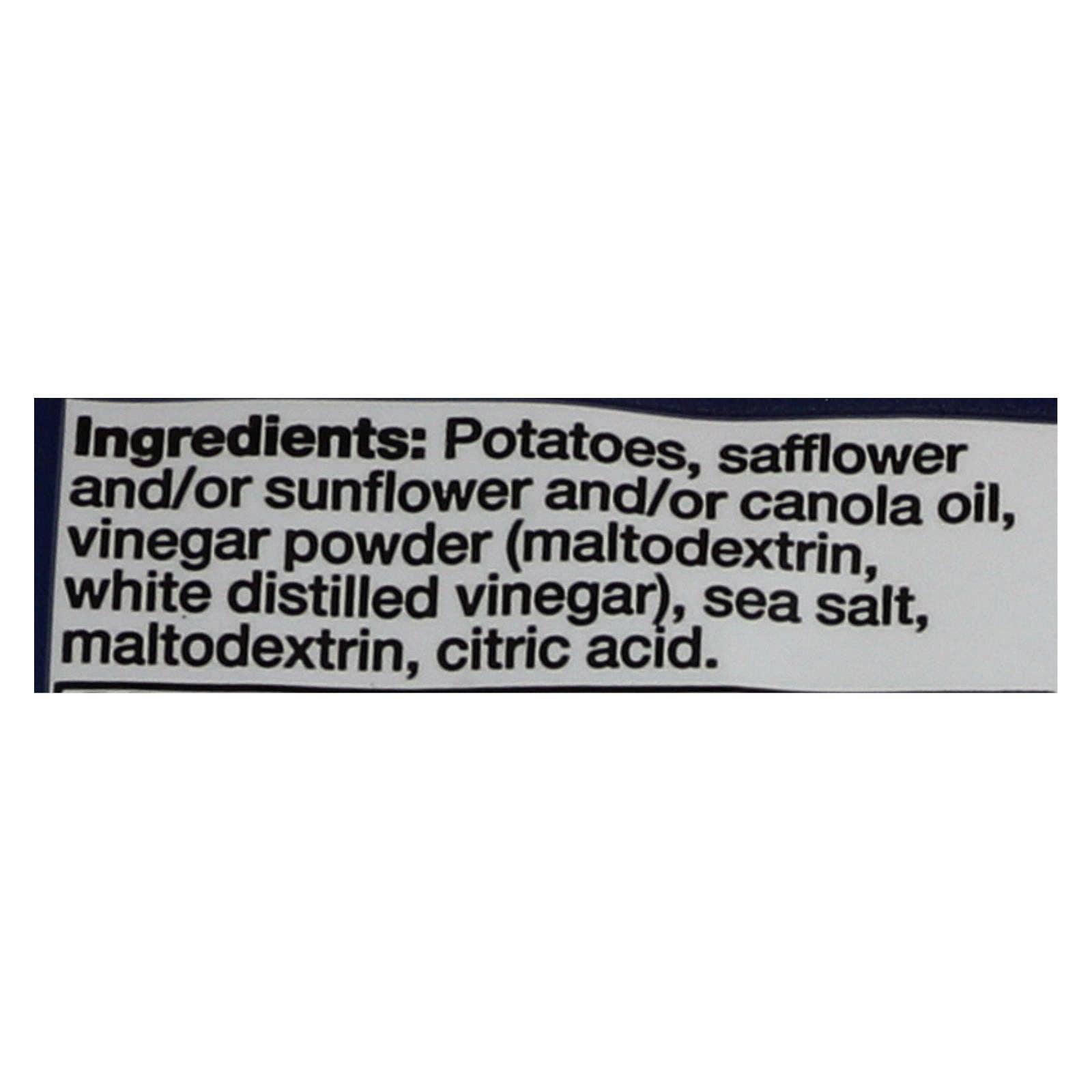 Ware Spark - Wholesale Chips - Kettle Brand Potato Chips - Sea Salt And Vinegar - 1.5 Oz - Case Of 241