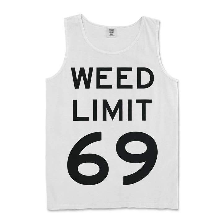 WEED LIMIT Tank Top for wholesale by Things By Dave