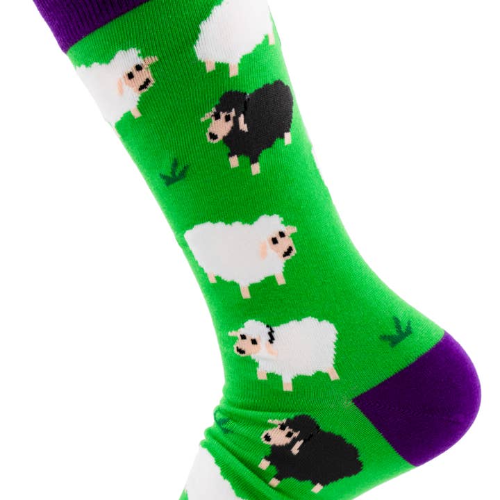Sheep White Black Unisex Casual Crew Novelty Funny Socks and other Purchase Wholesale white crew socks. Free Returns & Net 60 Terms on Faire trending on Faire.