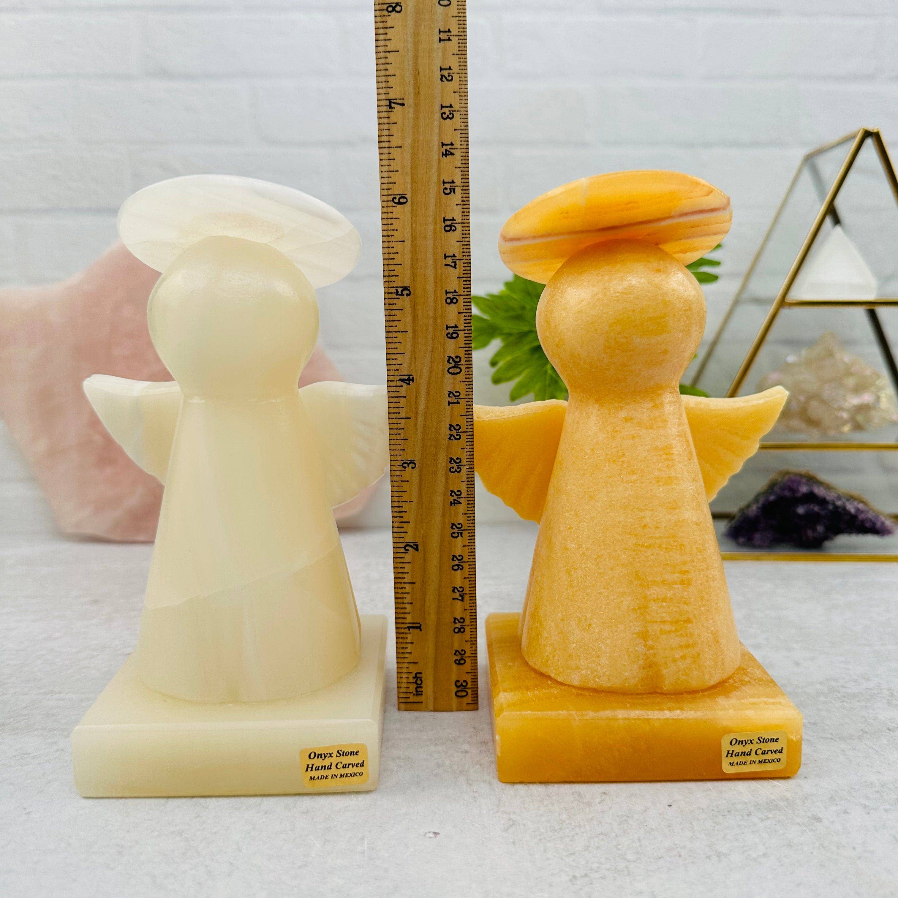 Rock Paradise – Engroshandel Natlys – Krystal mexicansk onyx englelampe - udskåret sten natlys5