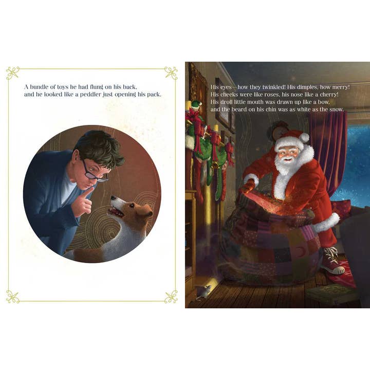 Simon & Schuster - Wholesale Baby & Toddler Book (0-2) - Night Before Christmas by Clement C. Moore6