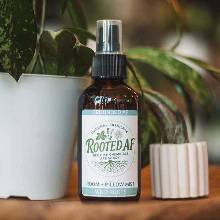 Grounded AF- Room + Pillow Spray for wholesale by Rooted AF Naturals
